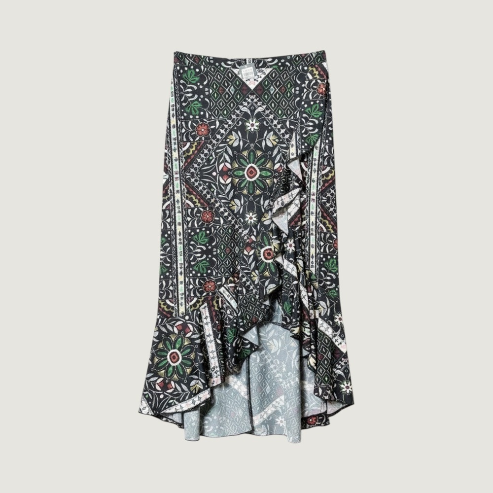NWT Hippie Fairy Festival Maxi Skirt Women's XL Whimsigoth Romantic Cottagecore